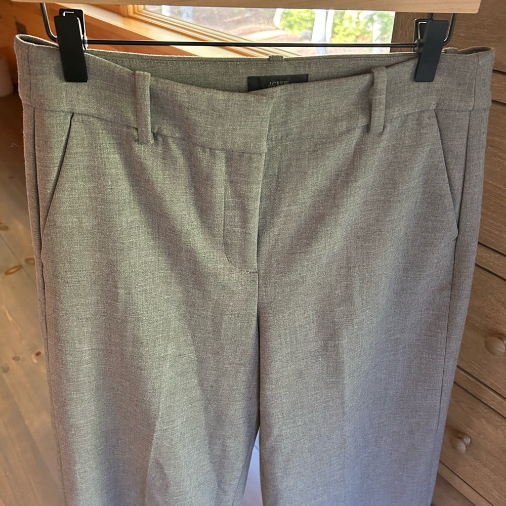 J. Crew Gray Wide Leg Pants - Picture 7 of 11
